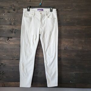 Ralph Lauren Purple Label White Skinny Jeans size 27 Stretchy 400 (30x26")